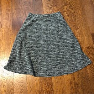 Anthropologie Isla Maude mid length gray skirt
